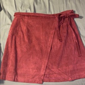 Velvet skirt!